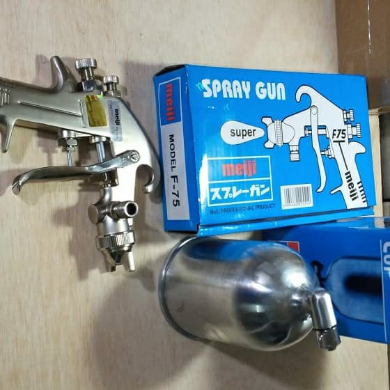 semprotan cat - semprotan cat dinding / tembok F75 meiji- spray gun