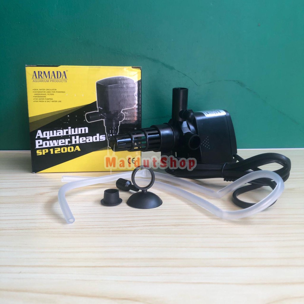 ARMADA Pompa Aquarium Armada 1200 sp1200a SP 1200a SP1200A Aquascape Aquarium Akuarium