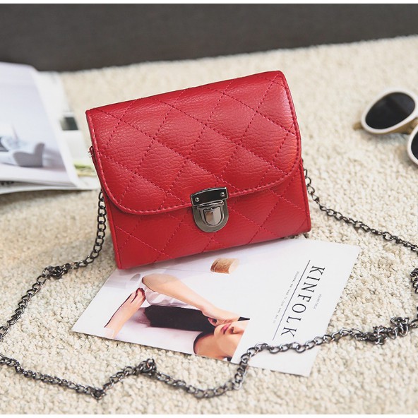 Tas Import Fashion Tas Wanita Tas Batam Murah -  T49065 - Merah
