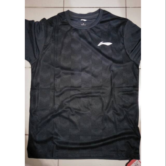 Baju kaos / T-shirt badminton Li-ning Blibli original