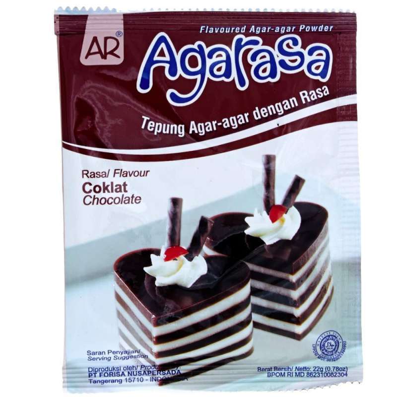

Agarasa agar agar coklat 22 gram