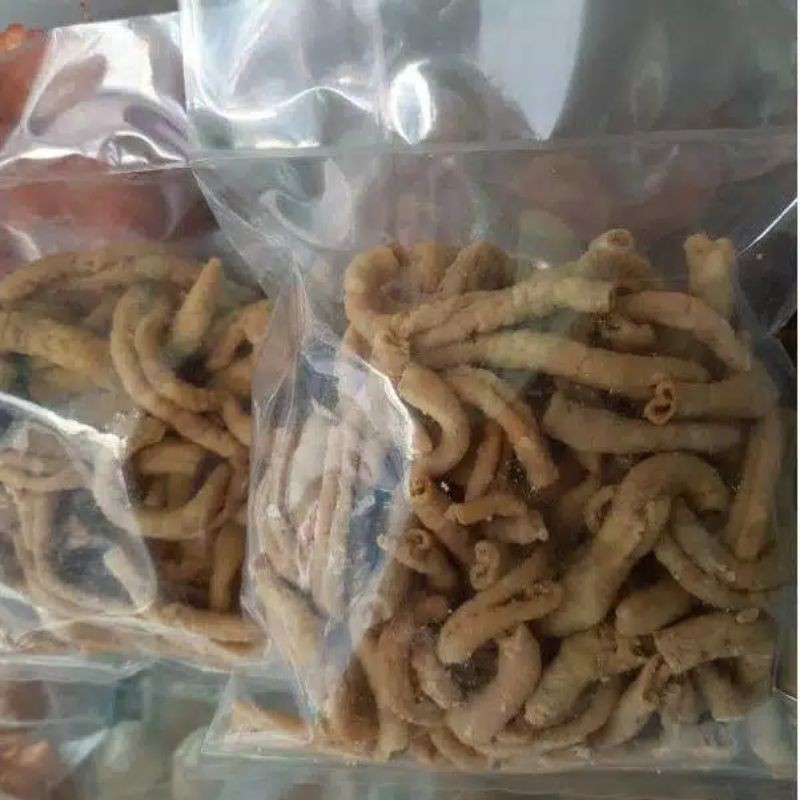 

kripik usus Berat 130g