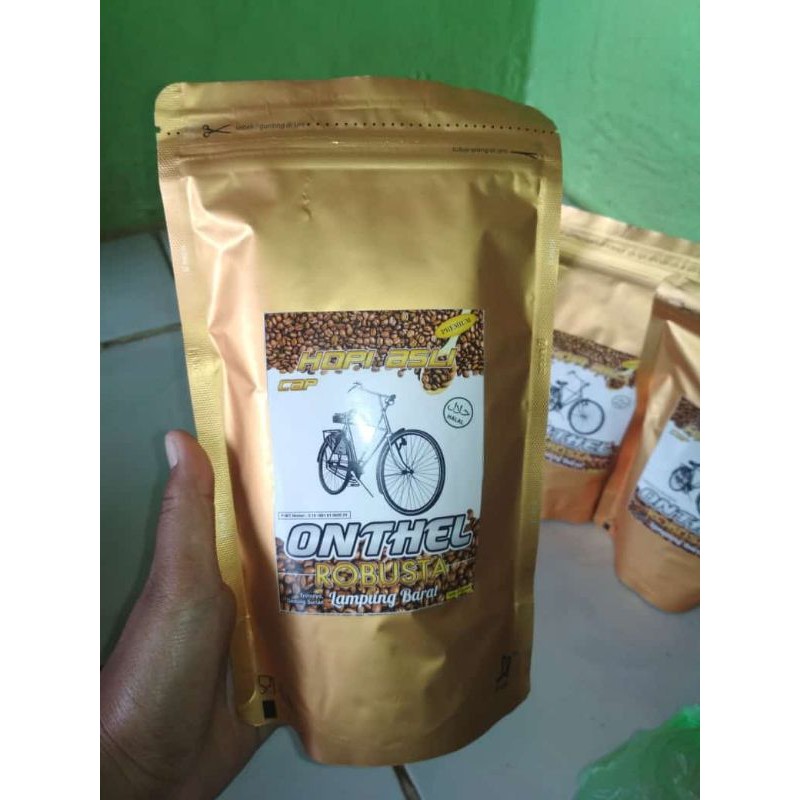 

KOPI ROBUSTA BUBUK CAP ONTHEL ASLI LAMPUNG BARAT 200 GR
