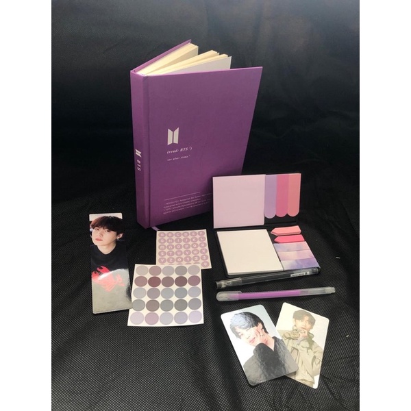 

Journal Fankit BTS notebook, photocard BTS