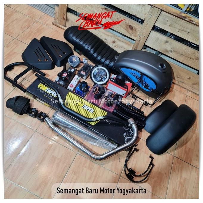 PAKET DUCATI SCRAMBLER MEGAPRO, TIGER GL TIGER PULSAR BYSON SCORPIO