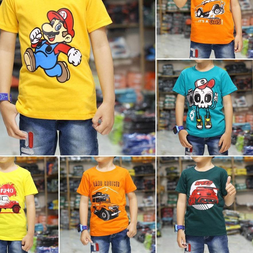 FGS [BAJU ANAK] KAOS ANAK TERLUCU GAMBARSUPERHERO BATMAN TOSCA TERLARIS |KELANAGROSIR .