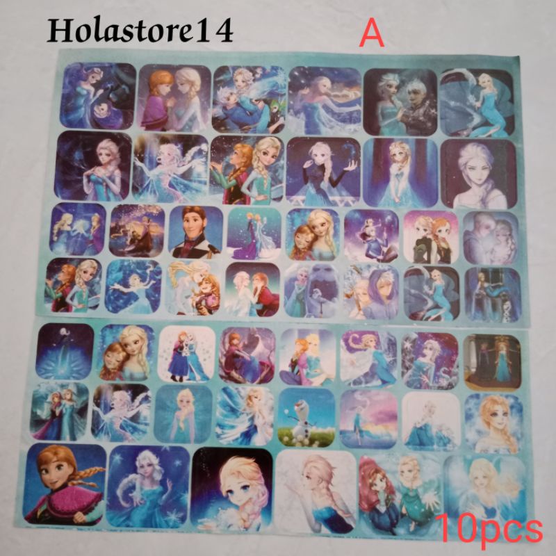 

Stiker Frozen repack 10pcs dan 5pcs
