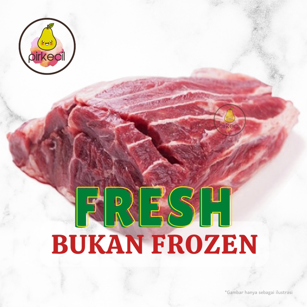 

Daging Sengkel Kembang Sapi SEGAR - BUKAN FROZEN