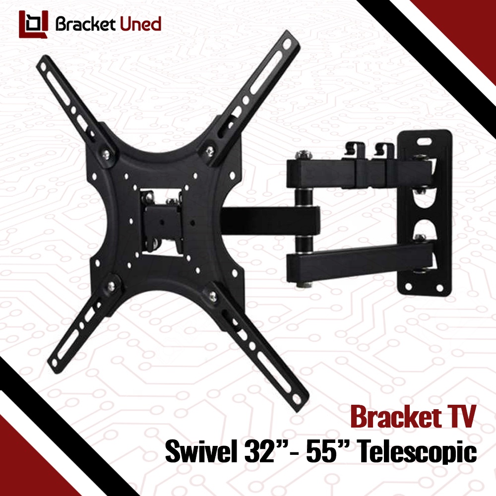 Bracket TV LED LCD 32 40 43 42 24 21 29 49 17 14 Inch Dijamin Cocok 14 - 40 In 6 Arah Universal Breket TV Briket TV Braket TV Gantungan TV Tembok Tempelan TV Dinding BU1 X200 X400