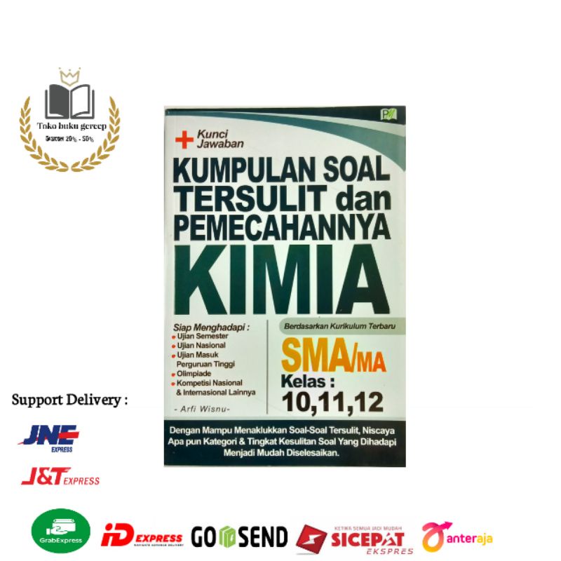Kumpulan Soal Tersulit & Pemecahannya KIMIA SMA/MA Kelas 10,11,12