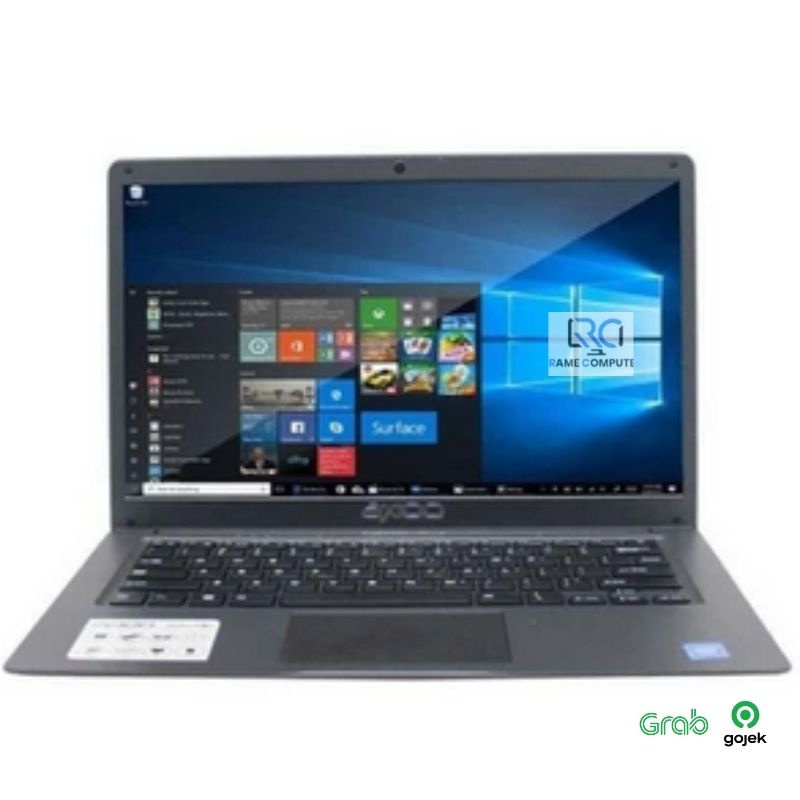 AXIOO MYBOOK 14F N4020 6GB 256SSD 13.3WQXGA IPS DISPLAY DOS - Abu-abu