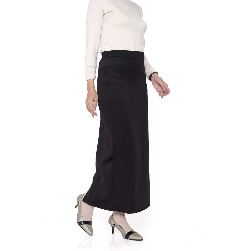 Rok span panjang scuba / rok dinas / rok kerja / pencil skirt