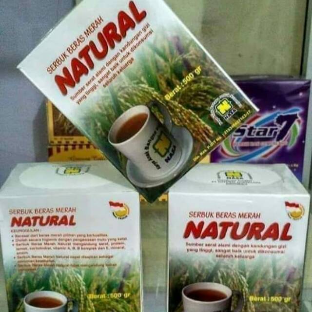 

Serbuk Beras Merah Natural NASA