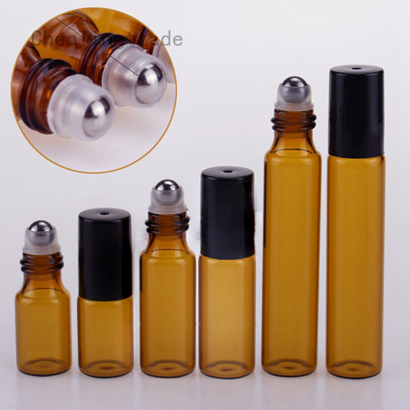 Sale Botol Roll On 5ml Dengan Kepala Bola Baja Untuk Parfum/essential Oil Dor3xO8cbk877D