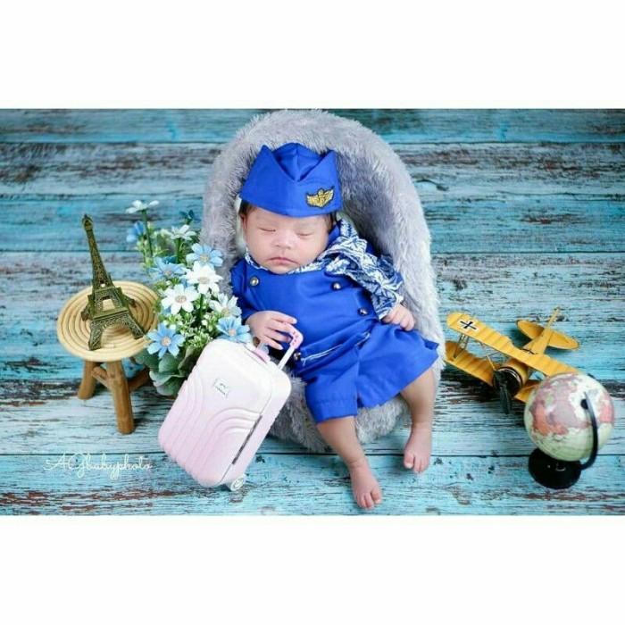 Kostum Kostum Foto Bayi Baby Newborn Baju Profesi Pramugari