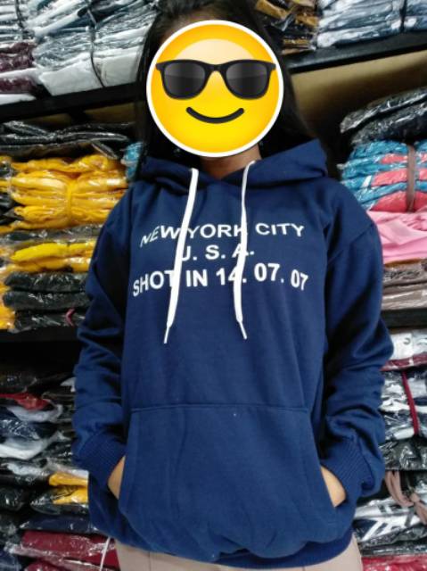 New York Citty Sweater Hoodie Wanita-1