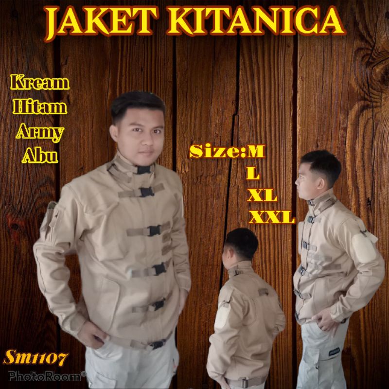 JAKET KITANICA-JAKET TACTICAL-JAKET LORENG KOMBINASI