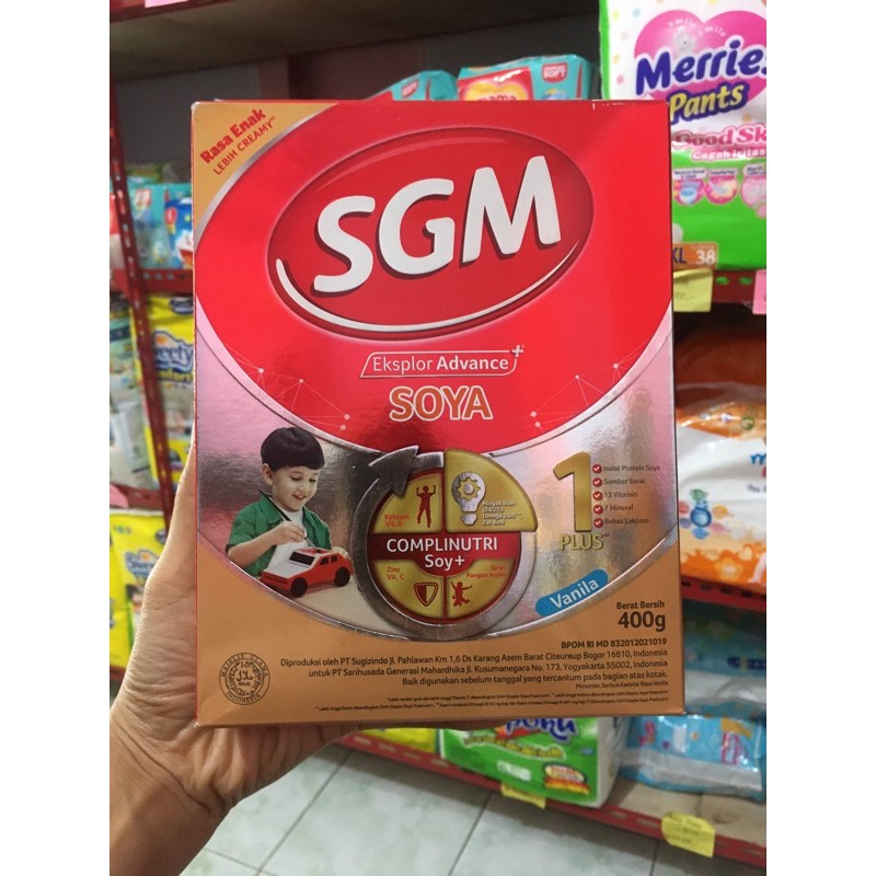 

SGM Soya 1Plus Vanila/Madu 400gr