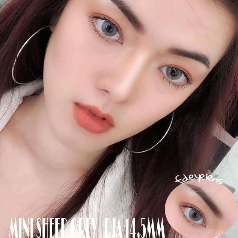 SOFTLENS MINI SHEER GREY