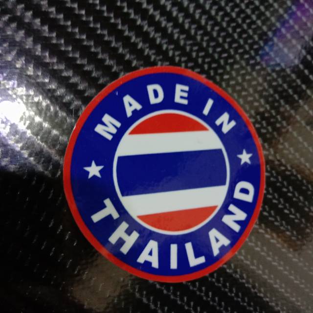 Sticker printing MADE IN THAILAND minim total pembelanjaan harus 20rb