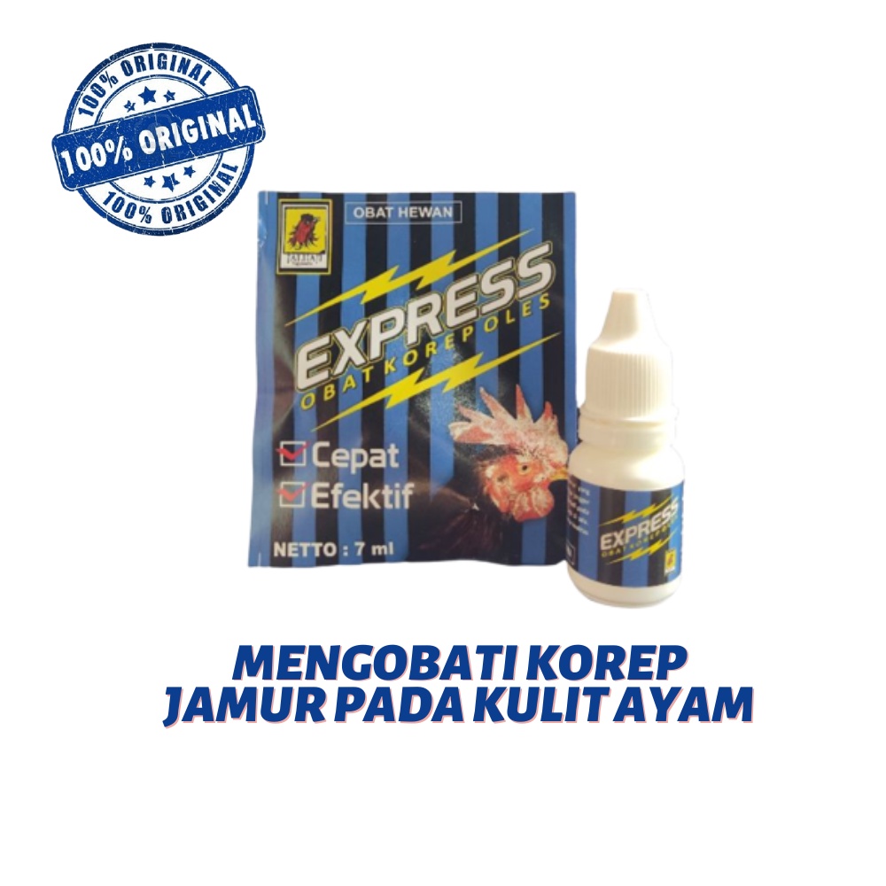 obat korel ayam JALU AJI EXPRES - Obat Korep 8 ml