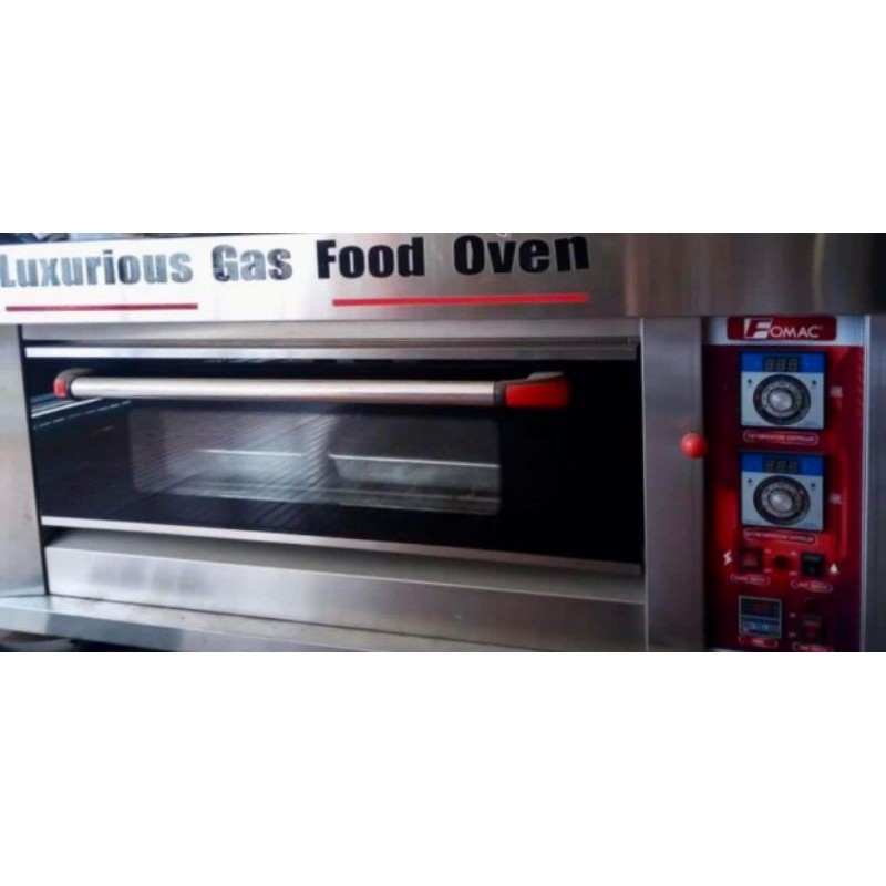 Oven 1 deck 2 tray Fomac