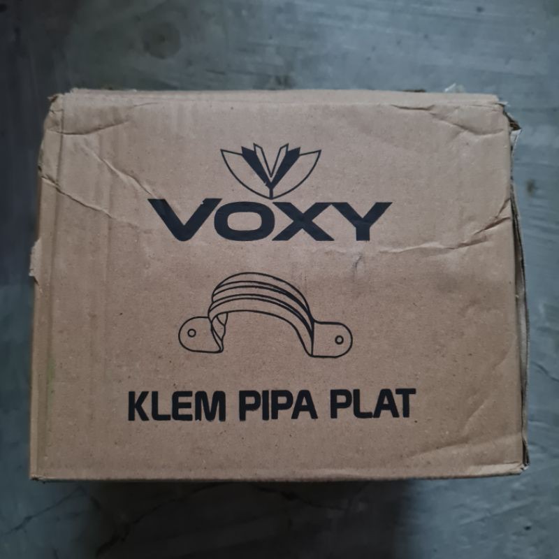 KLEM PIPA PLAT &quot;VOXY&quot; 1/2  3/4