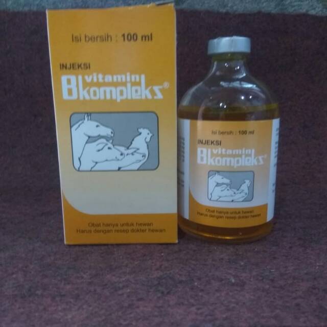 Vitamin B Kompleks 100 ml untuk Hewan