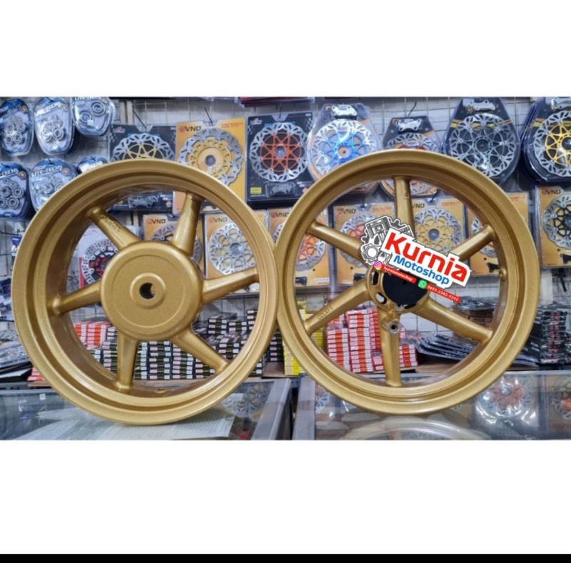 VELG ROSSI SANCA YAMAHA AEROX 155 UKURAN 300 350 14