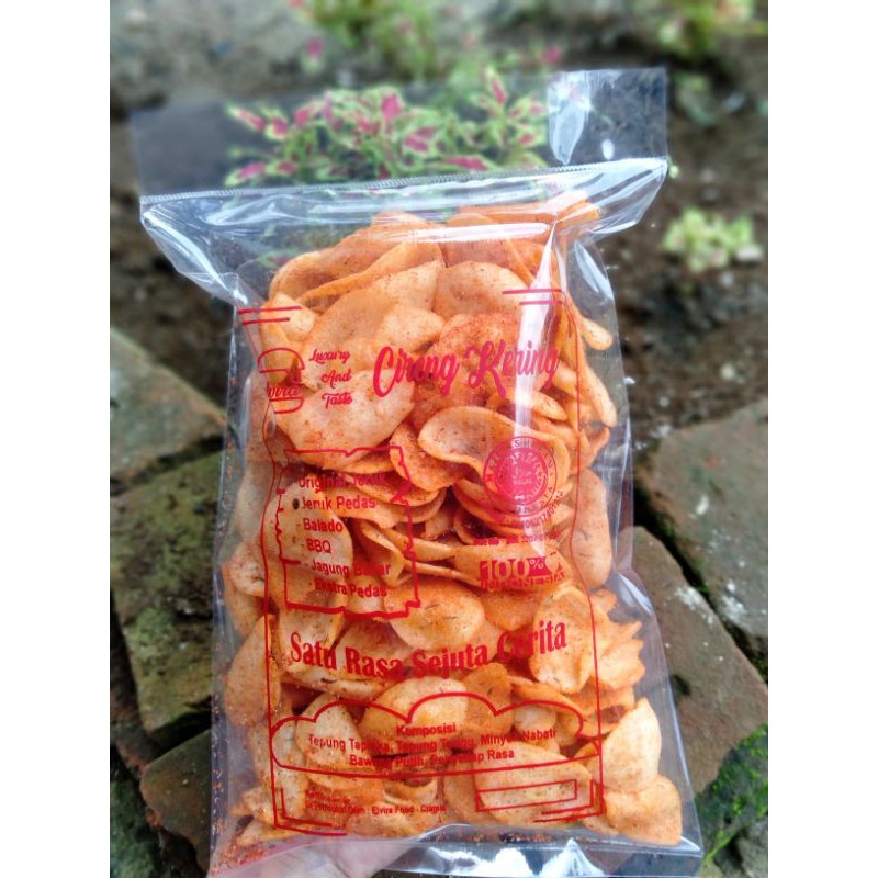 

Cireng Kering Jeruk pedas 200gr