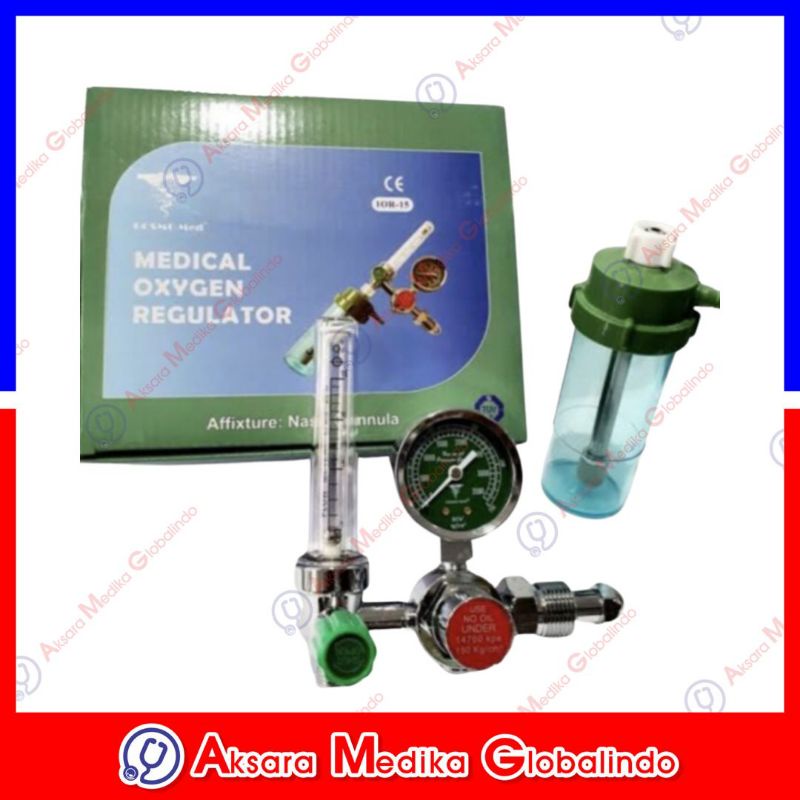 REGULATOR TABUNG OXYGEN ONEMED REGULATOR OKSIGEN TABUNG 02 #AMG