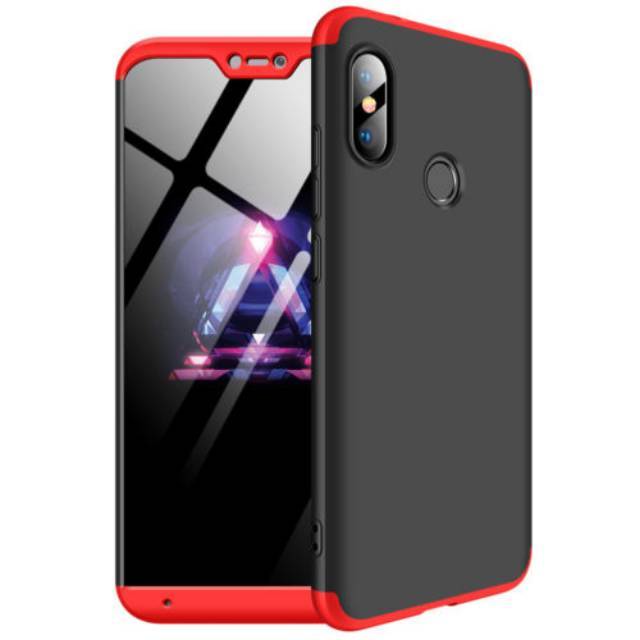 Xiaomi Redmi 6 Pro / Mi A2 Lite Hard Case Baby Skin 360 GKK Original 3in1 Full Cover Casing