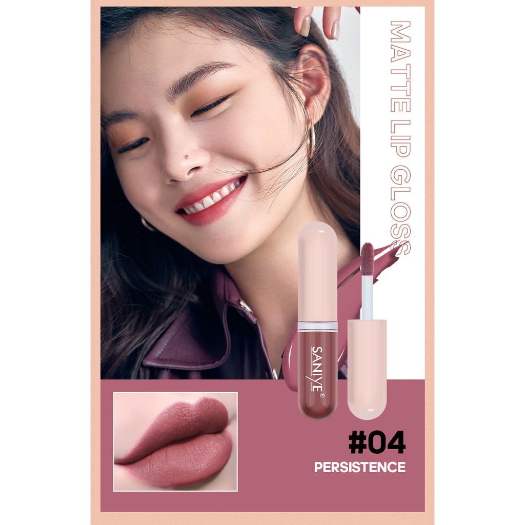 L1135 SANIYE 15 WARNA CAIR MINI KAPSUL LIP TINT MATTE LIPSTIK