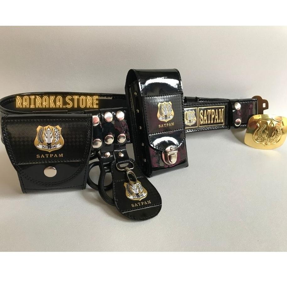 {TCD.20Au22q} Kopel SATPAM sabuk Security FullSet