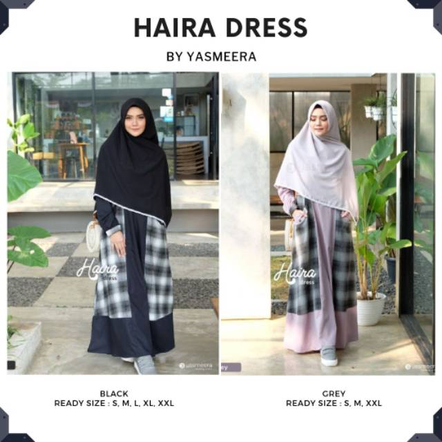 HAIRA DRESS YASMEERA ORIGINAL