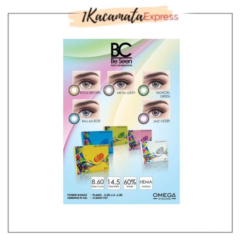 OMEGA SOFTLENS WARNA