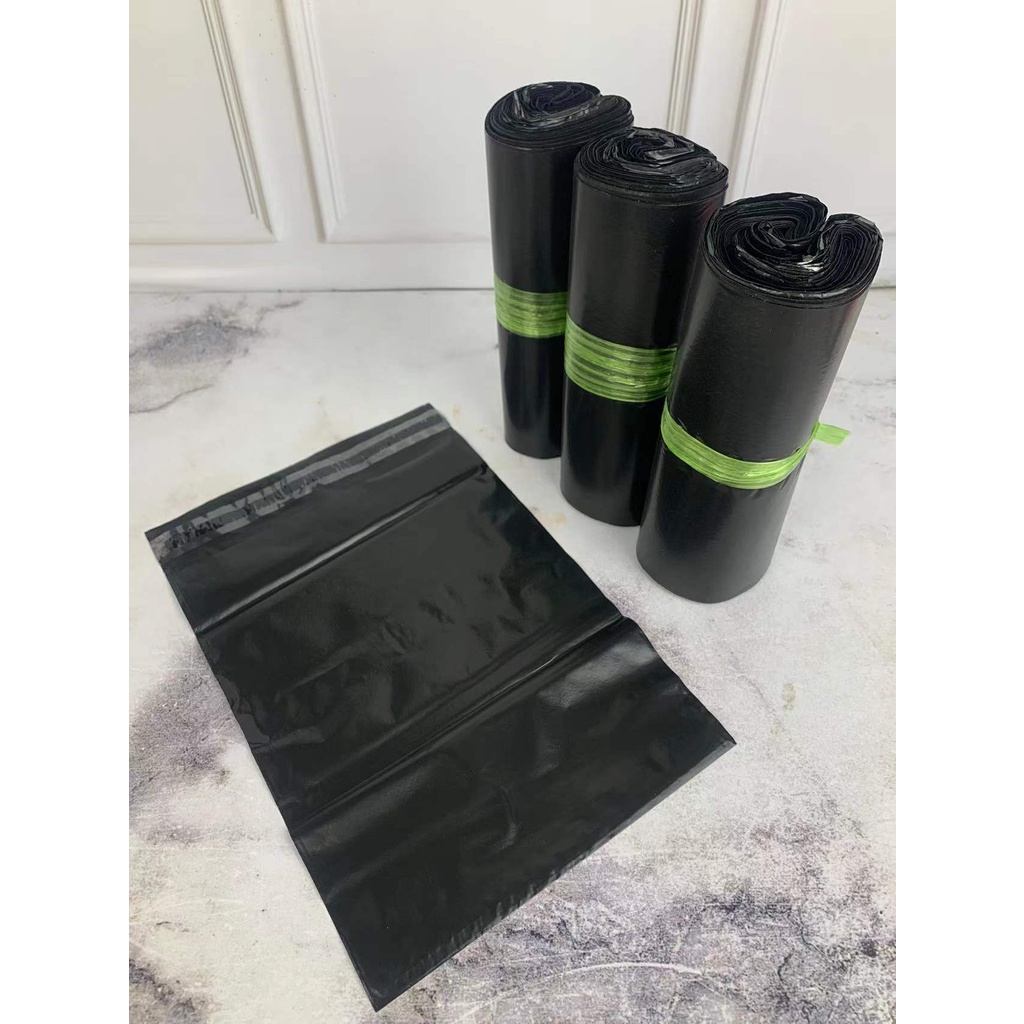 

PLASTIK PACKING OLSHOP POLYMAILER HITAM 20 X 30 CM 100Pcs