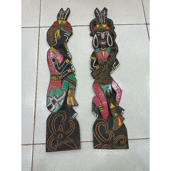 HIYASAN DINDING RUMAH DLL SENI ADAT DAYAK KALIMANTAN