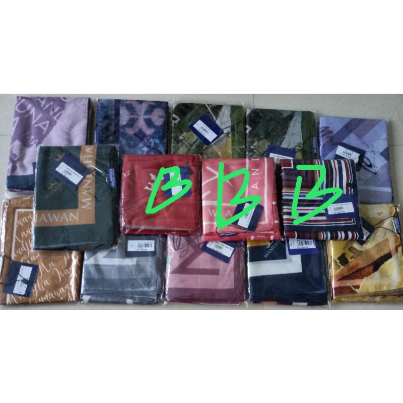 Mandjha14Pcs IvanGunawan Scarf Gradation Red Pin B,Monogram Red B,Forever Red B,Monogram Mustard,Blu