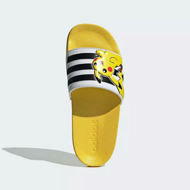 Sandal Adidas SWIM Adilette Shower Slides Anak Unisex Kuning FW7430