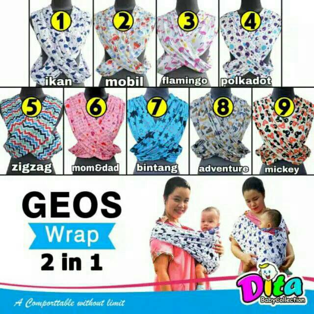 Bisa Tukar SIZE geos baby Wrab 2in1 geos murah, geos wrap 2in1 produsen GEOS WRAP 2in1 geos