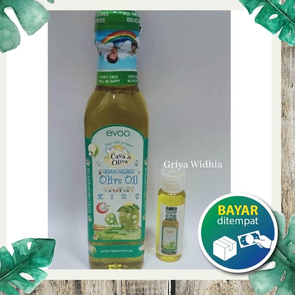 

SHA Casa di Oliva Extra Virgin Olive Oil For Kids Minipack 60ml / Evoo Minyak Zaitun Untuk MPASI Bay