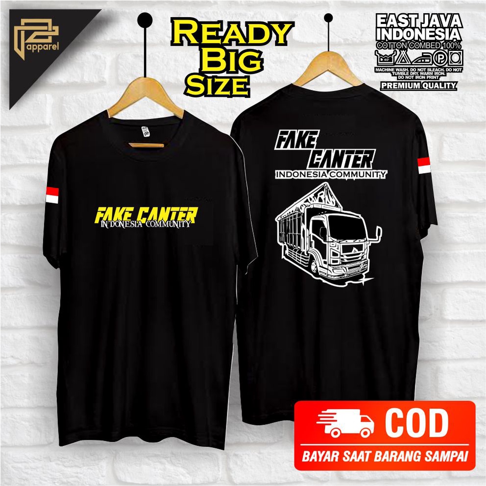 baju kaos truck canter mania Fake Canter indonesia community mitsubishi