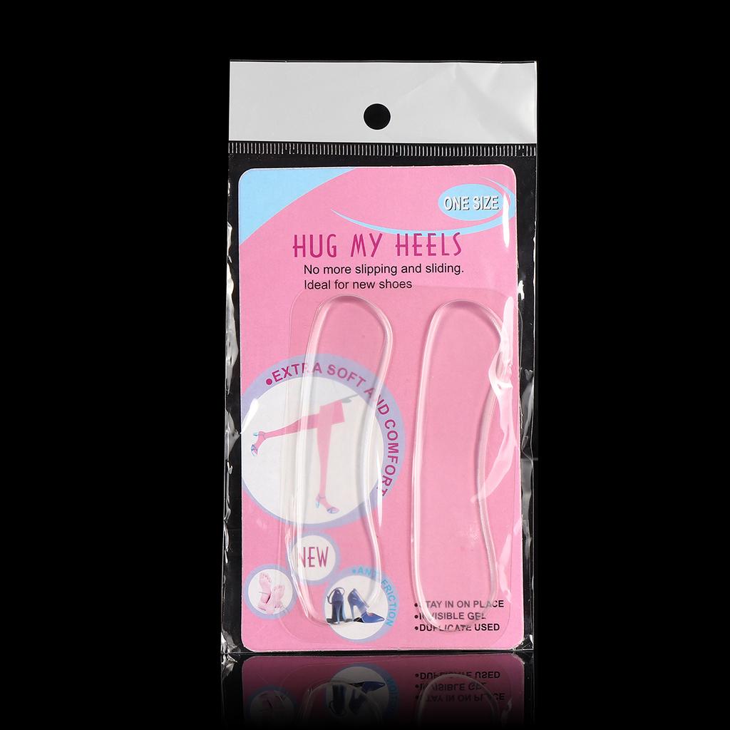 Heel Pads Pelindung Tumit Silikon Transparan HUG MY HEELS - LPM Shop