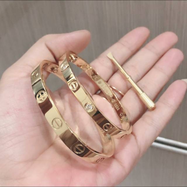 Gelang CARTIER OBENG kualitas premium