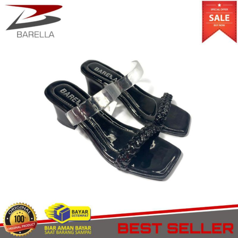 Barella sandal wanita hak 5CM/sendal wanita hak hells terlaris