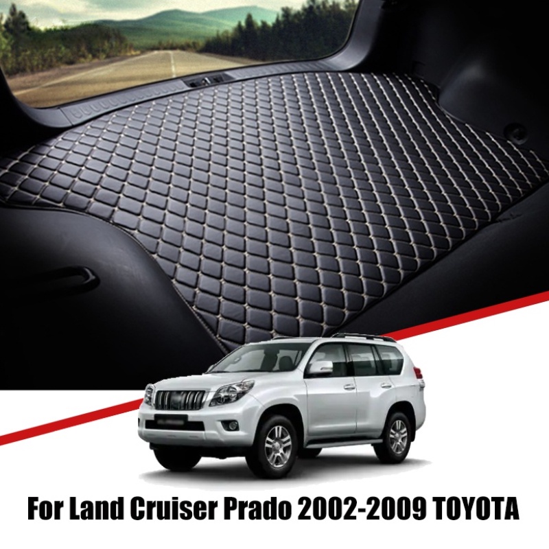 Matras Bagasi Mobil Bahan Kulit Premium Untuk Toyota Land Cruiser Prado J120 2002 2003-2009