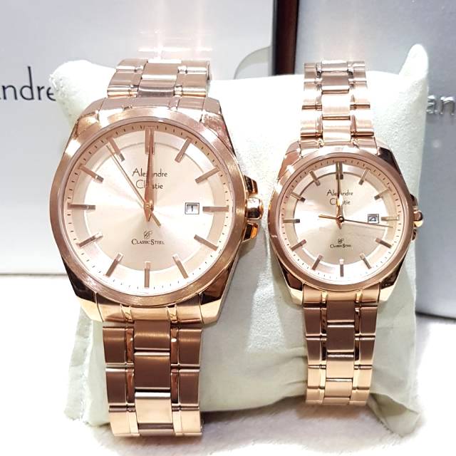 Jam Tangan Pria Alexandre Christie 8404 MD & 8404 LD / 8404