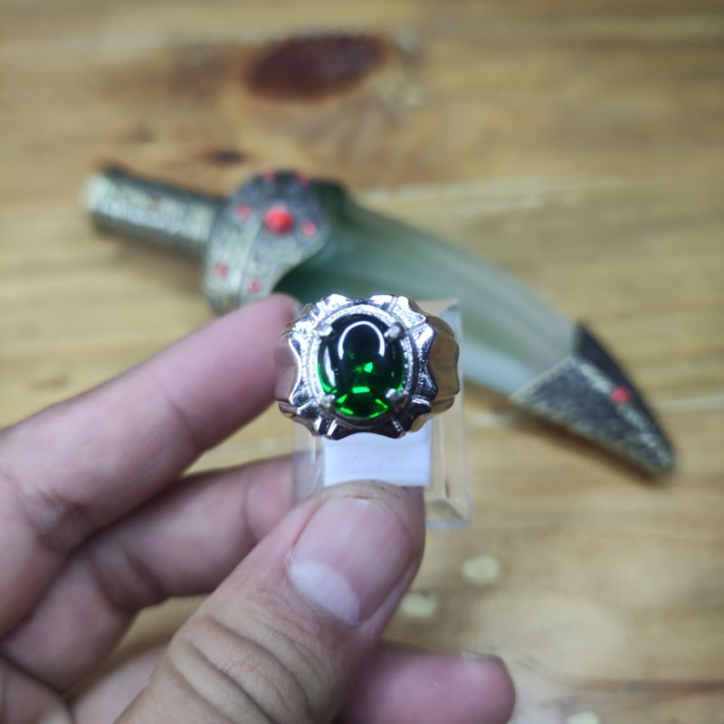 CINCIN BATU AKIK AQUAMARINE (Z)