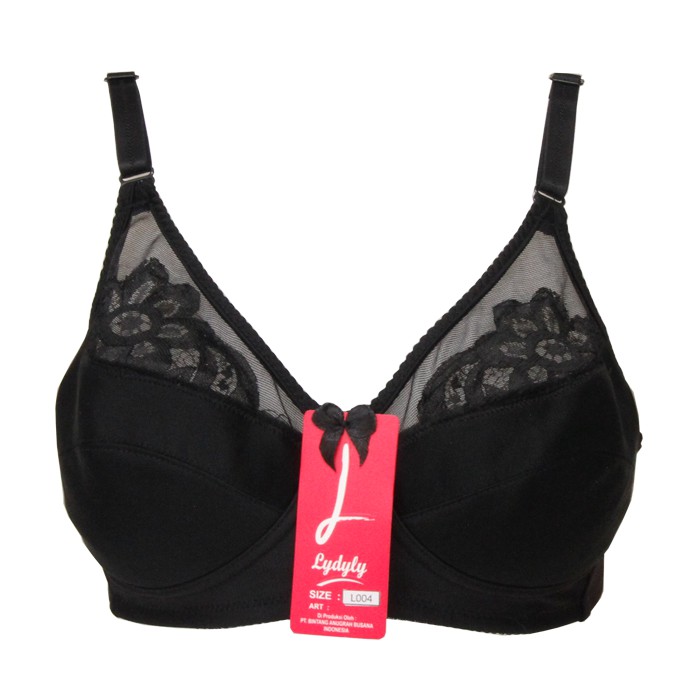 Lydyly - Bh Bra Renda Transparan Bh Mama Brukat Bra Tanpa Kawat  L004